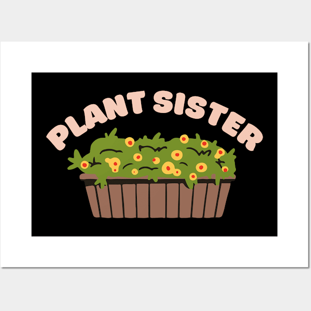 Plant Sister Wall Art by Suddenly Mood